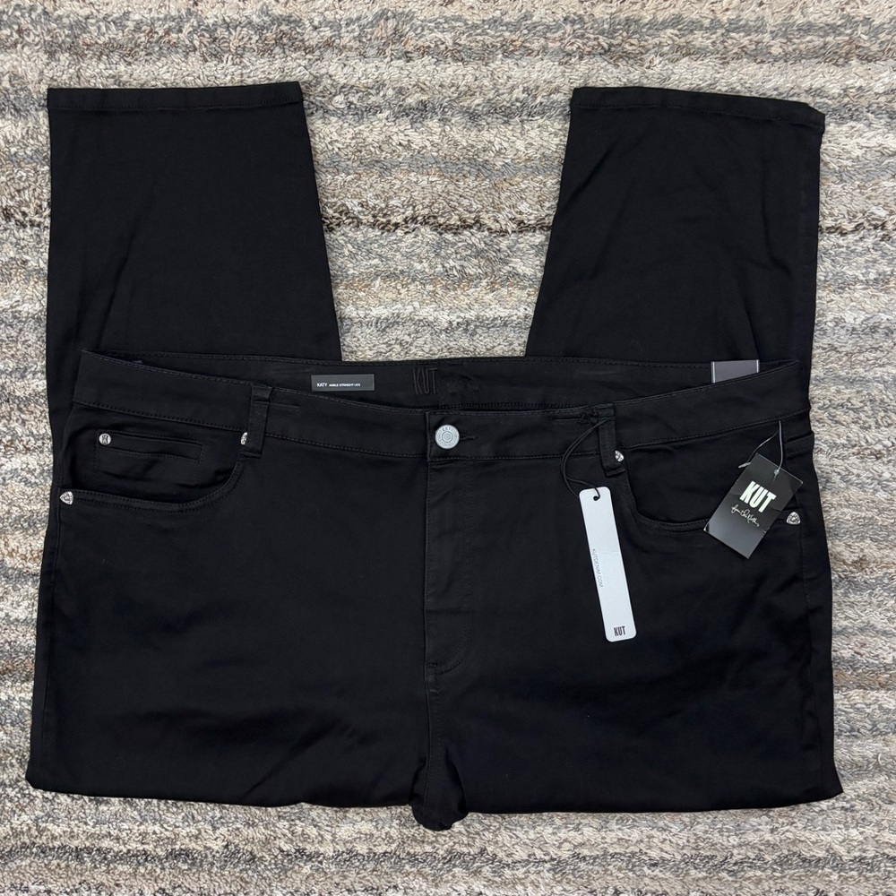 KUT From The Kloth Katy Ankle Straight Leg Jeans Sz 24W NWT | KUT Straight Leg -